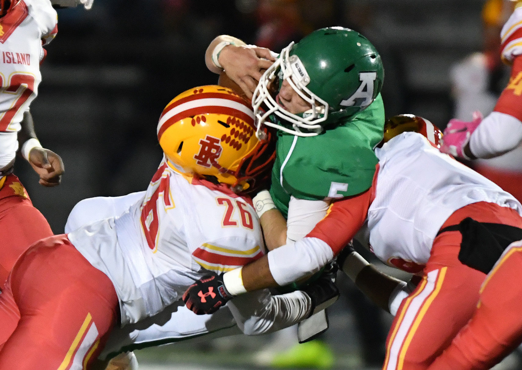 Rock Island vs Alleman football